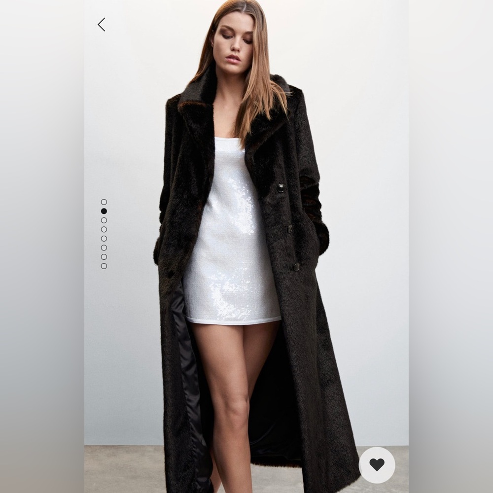 Mango x Camille Fur Coat